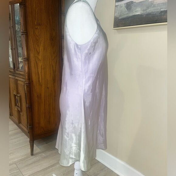 HALSTON Vintage Rainbow Sz Medium 2-Piece Slip Nightie and Robe - Picture 7 of 12